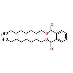 邻苯二甲酸二辛酯，邻苯二甲酸二辛酯结构式